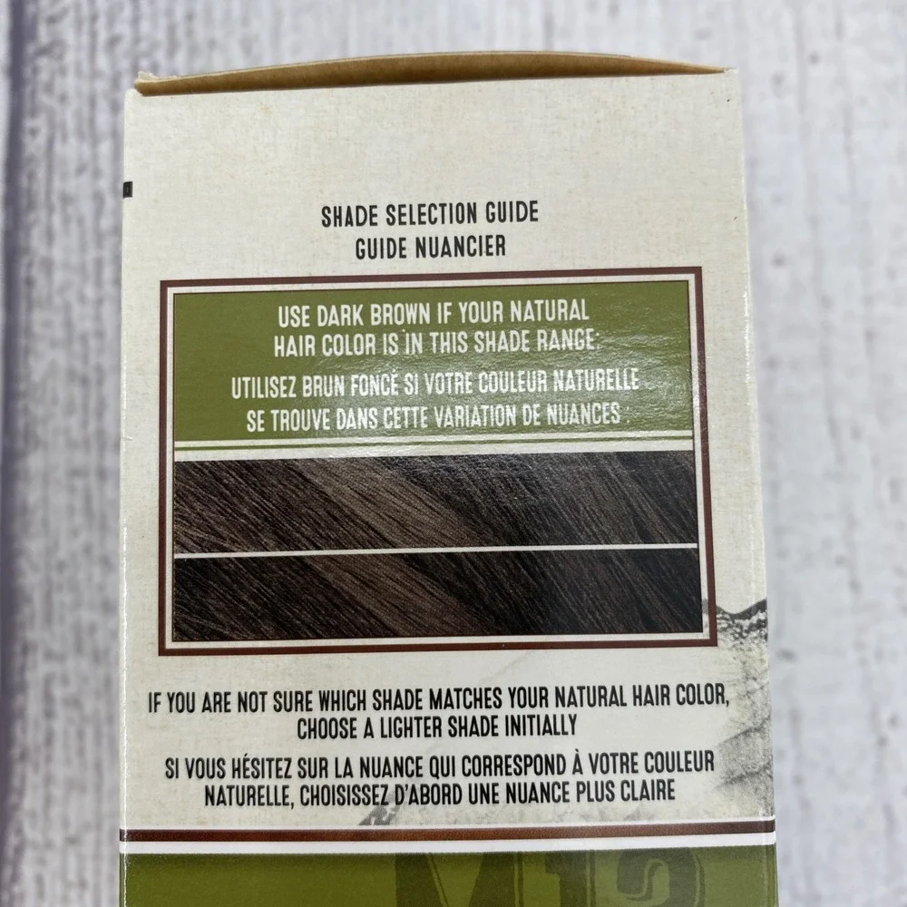 Clairol Natural Instincts For Men M13 DARK BROWN Hair Color Kit (Lot of 2)